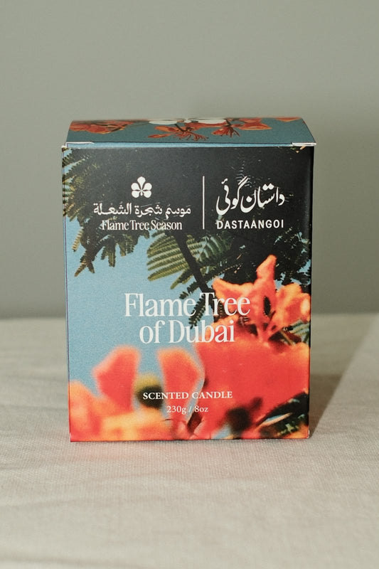 Flame Tree of Dubai